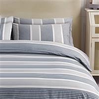 LAZZARO Printed Duvet Cover King Size Checkered 3 pcs with Zipper Closure + 2 Pillowcases - Ultra Soft Hypoallergenic Microfiber Quilt Cover Sets 230x220cm
