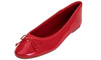 Feversole Women's Round Toe Cute Bow Trim Ballet Flats Dolly