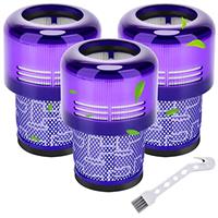Rebirthcare 3 Pack V11 Filter for Dyson V11 Filter Replacement, V11 Absolute V11 Animal V11 Torque Drive SV14 Cordless Vacuum, Replace Part # 970013-02