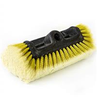 DOCAZOO DocaPole Bristle Deck Brush and Scrub Brush Extension Pole Attachment | Long Handle Scrub Brush and Deck Brush for Deck, House Siding, Brick, Concrete and more