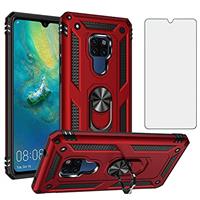 Phone Case for Huawei Mate 20 X with Tempered Glass Screen P