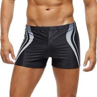 Arcweg Men's Swimming Trunks Shorts with Removable Pad Sport Boxer Swimwear Boxers Underwear Drawstring Summer Beach Board Shorts Elastic Swimsuit Bottom