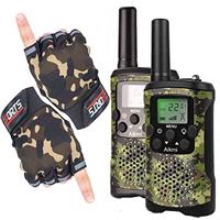 Walkie Talkies for Kids 8 Channel 3 KM Long Range Ingenious Communication Gadget Preventing Myopia Toys Best Birthday Gifts for 4-6 year old Boys Fit Outdoor Adventure Game Camping idea