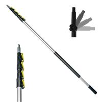 DOCAZOO DocaPole Extension Pole - Multi-Purpose Telescopic Pole/Light Bulb Changer/Paint Roller/Feather Duster Pole/Telescoping Pole for Window Cleaning, Gutter Cleaning & Hanging Lights