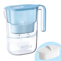 Waterdrop Elfin Fridge Water Filter Jug with 3 Months Filter, 2.5L, Reduces Lead, Fluoride, Chlorine and More, NSF Certified, BPA Free (Replacement Filter: WD-PF-01A Plus)