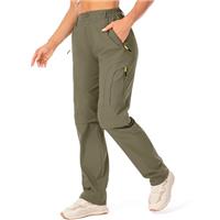 Jessie Kidden Walking Trousers Women Cargo Pants Waterproof Summer Lightweight Quick Dry Convertible Stretch Outdoor Casual UPF 50 Running Cycling Zip Off Capri #6601F