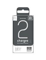 Juice Apple iPhone Lightning 2 m Charger and Sync Cable for Apple iPhone 13, 13 Pro, 12, 12 Mini, SE, 11, XS, XR, X, 8, 7, 6, 5, iPad, Pro, Air, Mini, Airpods Pro - White