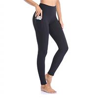 Vimbloom Leggings for Women UK with Pockets Yoga Pants High Waisted Opaque Sports Gym Leggings Tummy Control Workout Trousers