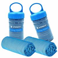 YQXCC Cooling Towel (120x30 cm) Ice Towel for Neck, Soft Breathable Chilly Towel, Microfibre Cool Towel for Yoga, Golf, Gym, Camping, Running, Workout & More Activities