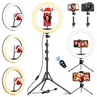 Ring Light with Tripod Stand & Phone Holder Tall