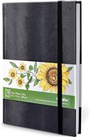 Marker Pads Art Sketchbook, Ohuhu Large Paper Size, 200GSM Heavy Smooth Drawing Papers, 78 Sheets/156 Pages, Hardcover Sketch Book, Specially Designed for Alcohol Markers