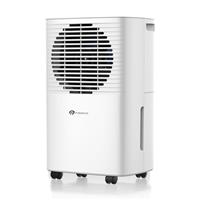 PureMate 20L/Day Portable & Compact Dehumidifier with 6.5 Litre Tank Capacity, Digital Display, Continuous Drainage, Laundry Drying and 24Hr Timer Function