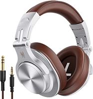 OneOdio A70 Bluetooth Headphones Over Ear, 72 Hrs Playtime, Monitor Level Stereo Sound Quality, Foldable WirelessWired DJ Headphone, Professional Studio Headphones for DJ/TV/PC/Phone