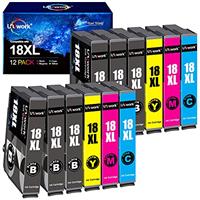 Save on Uniwork Compatible Ink Cartridge Replacement for Canon PGI-570XL CLI-571XL Compatible with PIXMA TS5050 TS5051 TS5055 MG5750 MG5751 MG5753 TS6050 TS6051 MG6850 (PGBK Black Cyan Magenta Yellow,10-Pack) and more