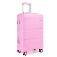 Kono 24 inch Medium Check in Luggage 66L TSA Lock Lightweight Polypropylene Hard Shell Suitcase
