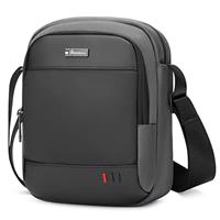 BAIGIO Men's Shoulder Bag Small Sling Crossbody Bag Men Message Bag Travel Casual Sports Mens Cross Body Bag for Tablet/iPad 8 Inch
