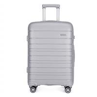 Kono Lightweight Suitcase Hand Luggage Polypropylene Hard Shell Travel Trolley