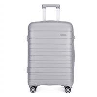 Kono Lightweight Suitcase Hand Luggage Polypropylene Hard Shell Travel Trolley