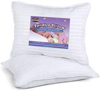 Utopia Bedding Toddler Pillow, 2 Pack, Cot Pillow, Kids Small Pillow, Soft and Breathable Baby Pillo