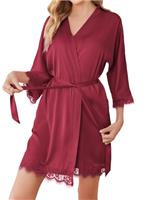 Ekouaer Women Silk Lingerie Pyjamas Set Sexy Cami and Shorts