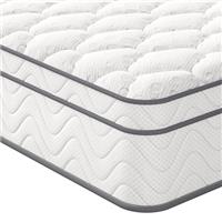 Vesgantti King Size Mattress, 10.3 Inch Hybrid Mattress 5FT with Breathable Foam and Individually Pocket Spring - Medium Firm, Classic Box Top Collection(150x200x26cm)