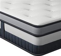 Vesgantti 2FT6 Small Single Mattress 75 x 190 cm, 9.4 Inch Pocket Sprung Mattress with Breathable Foam and Individually Pocket Spring - Medium, Luxury Box Top Collection