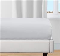 California Design Den 400 Thread Count 100% Cotton 1 Fitted Sheet Only, Long - Staple Combed Pure Natural Cotton Sheet for Kids & Adults, Soft & Silky Sateen Weave