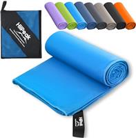 HiiPeak Microfibre Towel Compact Camping Beach Towel travel towels - Quick Dry Lightweight Absorbent Sports Gym Swimming Hiking Drying Towel for Men,Women