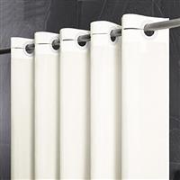 Furlinic Shower Curtain for Bathroom Polyester Fabric Washable.