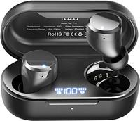 TOZO T12 2022 Wireless Earbuds Bluetooth 5.3 Headphones Premium Sound Performance Touch Control LED Digital Display Wireless Charging Case Earphones