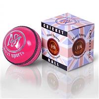 Mozi Sports Leather Cricket Ball Senior Hand Stitched Match Quality Balls Weight 5.50oz