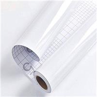 Self Adhesive Vinyl Wrap Sticky Back Plastic Roll Peel and Stick Wallpaper Waterproof Glossy Film for Kitchen Cupboard Countertops Removable DIY Refurbished Furniture Stickers