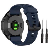 ISABAKE Strap for Forerunner 945/935, 22mm Silicone Watch Band for Forerunner 955/965, Garmin Fenix 6/5, Quatix 5
