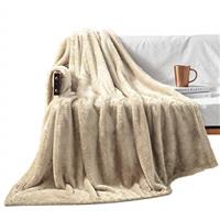 Exclusivo Mezcla Throw Size Fleece Throw Blanket, Large Fuzzy Sofa Throws, Soft Velvet Plush Blanket for Sofa