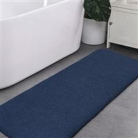 VANZAVANZU Non Slip Bath Mat Thickened Bath Rug for Bathroom Absorbent Ultra Soft Bathroom Mat Rug Fluffy Microfiber Bedside Rug Carpet Floor Mat, Quick-drying, Machine Washable