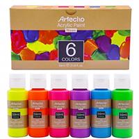 Artecho ATO-Acrylic Paint Neon Colors