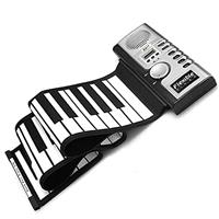 Lychee Portable Flexible 61 Keys Roll Up Soft Keyboard Piano