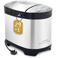KITCHENARM 29-in-1 SMART Bread Machine with Gluten Free Setting 2LB 1.5LB 1LB Bread Maker Machine with Homemade Cycle - Stainless Steel Breadmaker with Recipes Whole Wheat Bread Making Machine