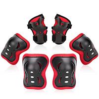 Kids/Youth Knee Pads Elbow Pad Wrist Guards Protective Gear Set, for Child Roller Skates, Cycling Bike, Skateboard, Inline Skatings, Scooter Riding, BMX bike, And Other Outdoor Sports Activities