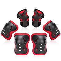 Kids/Youth Knee Pads Elbow Pad Wrist Guards Protective Gear Set, for Child Roller Skates, Cycling Bike, Skateboard, Inline Skatings, Scooter Riding, BMX bike, And Other Outdoor Sports Activities