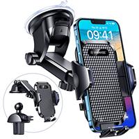 VANMASS Car Phone HolderStrongest Military-Grade Suction Patent & & All Safety Certs Mobile Automobile Cradles Mount Van Windscreen Dashboard Vent Stand for iPhone 16 15 Pro Max 14 13 12 Samsung