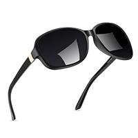 SIPHEW Oversized Polarised Sunglasses Womens, Classic Design Ladies Sunglasses with UV400 Protection Sun Glasses for Women