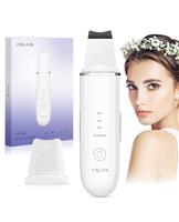 Skin Facial Scrubber,ANLAN Electric Ultrasonic Face Scrubber Face Spatula Blackhead Remover Ionic Pores Cleaner