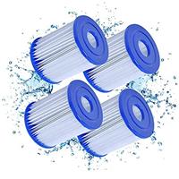 Mscomft For Bestway Size I Filter Cartridge for Pools, for Bestway Swimming Pool Easy Set Filter Cartridge Replacement