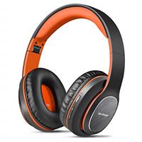 WorWoder 50Hrs Wireless Headphones Over Ear,Hi-Fi Sound Deep Bass Bluetooth Headphones with Mic,Lightweight Wired Headphones with Soft Memory Protein Earmuffs for TV/PC/Phone/Travel