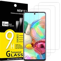 NEW'C 3 Pack Designed for Samsung Galaxy A72 / A72 5G Screen Protector Tempered Glass, Case Friendly Anti Scratch Bubble Free Ultra Resistant