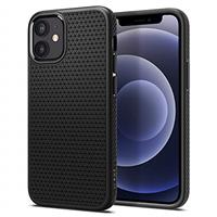 Spigen Liquid Air Case Compatible with iPhone 12 mini - Matte Black