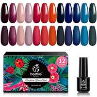 Beetles 12 PCS Gel Nail Polish Nail Art Manicure Salon DIY at Home