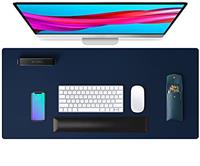 Leather Desk Pad Protector,Mouse Pad,Office Desk Mat,Non-Slip PU Leather Desk Blotter,Laptop Desk Pad,Waterproof Desk Writing Pad for Office and Home