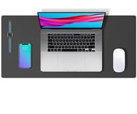 Leather Desk Pad Protector,Mouse Pad,Office Desk Mat,Non-Slip PU Leather Desk Blotter,Laptop Desk Pad,Waterproof Desk Writing Pad for Office and Home